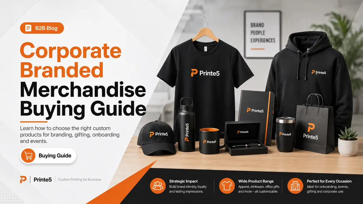 Corporate Branded Merchandise Guide: What to Order for Employees, Events and Clients