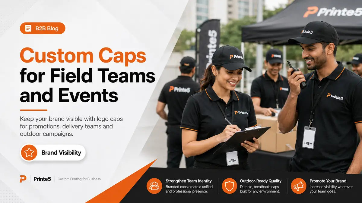 Custom Caps with Company Logo: Best Uses for Field Teams, Events and Promotions