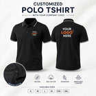 Custom Premium Cotton Polo T-Shirts with Company Logo - 280 GSM
