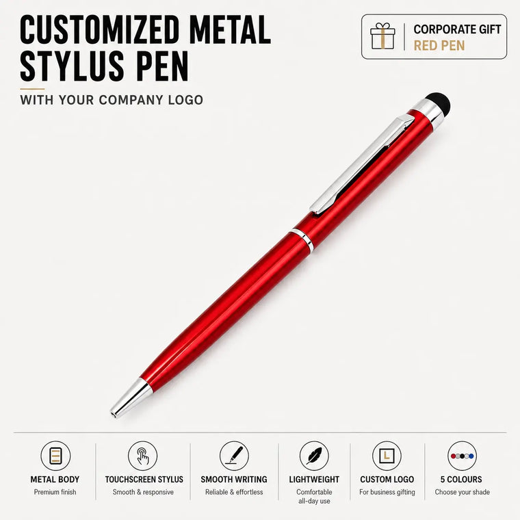 Customized Metal Stylus Pen with Company Logo