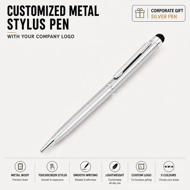 Customized Metal Stylus Pen with Company Logo